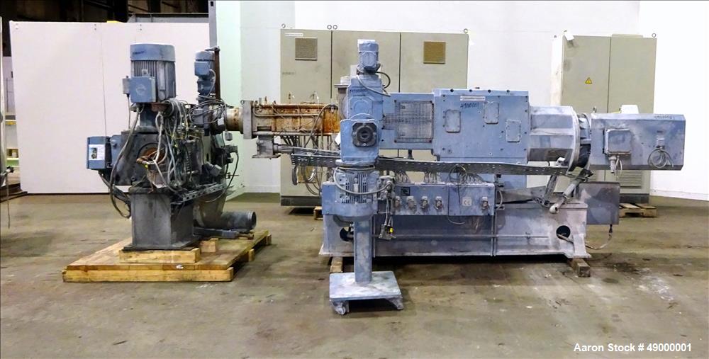 Used Krupp-Werner & Pfleiderer Twin Screw PVC Compounding Line.