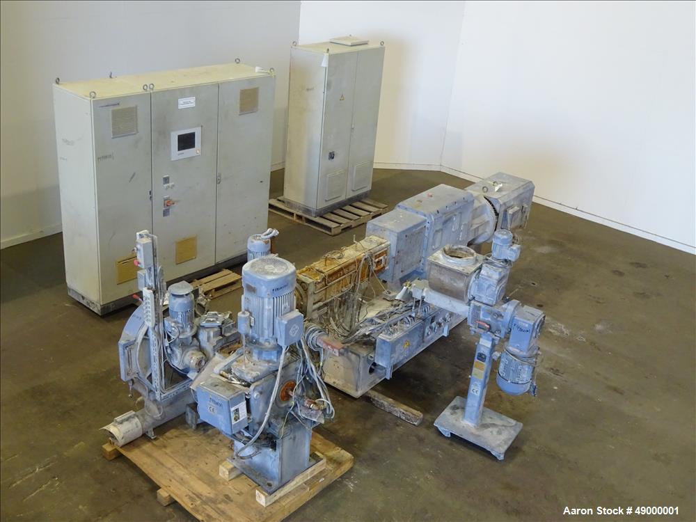 Used Krupp-Werner & Pfleiderer Twin Screw PVC Compounding Line.