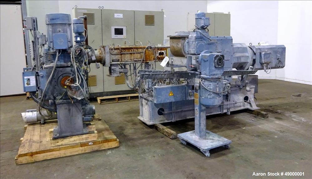 Used Krupp-Werner & Pfleiderer Twin Screw PVC Compounding Line.