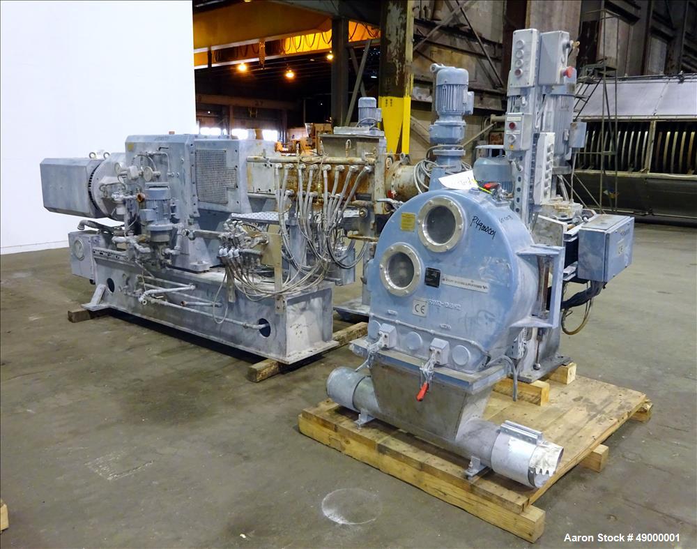 Used Krupp-Werner & Pfleiderer Twin Screw PVC Compounding Line.