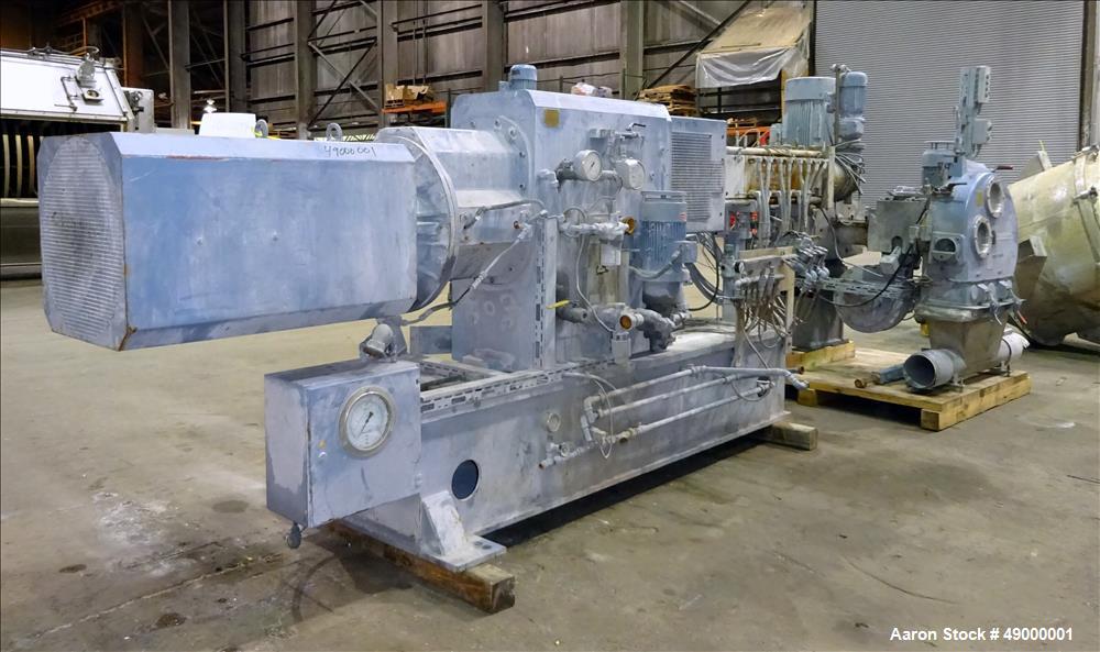Used Krupp-Werner & Pfleiderer Twin Screw PVC Compounding Line.