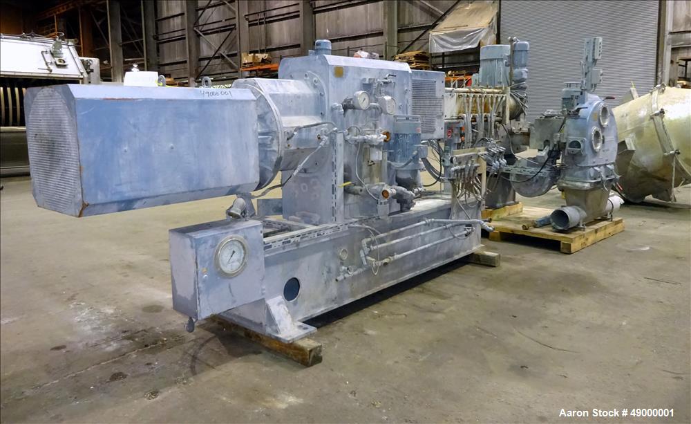 Used Krupp-Werner & Pfleiderer Twin Screw PVC Compounding Line.