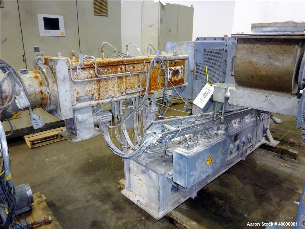 Used Krupp-Werner & Pfleiderer Twin Screw PVC Compounding Line.