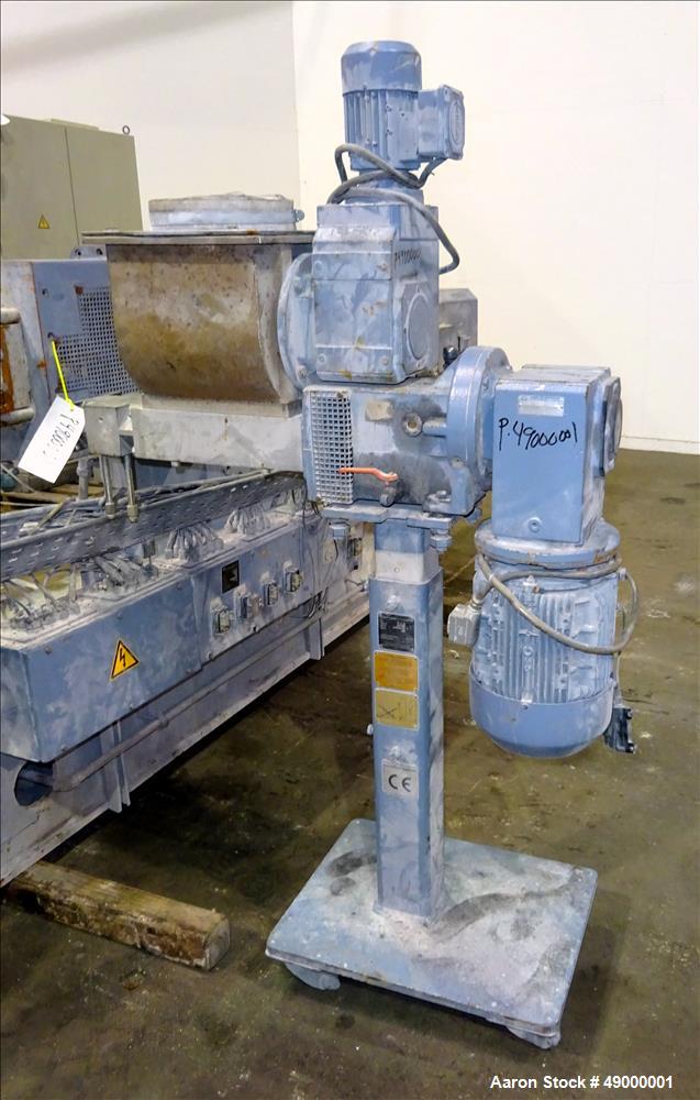 Used Krupp-Werner & Pfleiderer Twin Screw PVC Compounding Line.