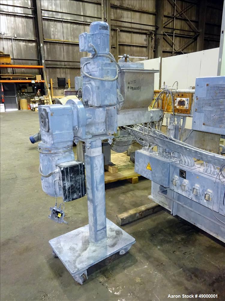 Used Krupp-Werner & Pfleiderer Twin Screw PVC Compounding Line.
