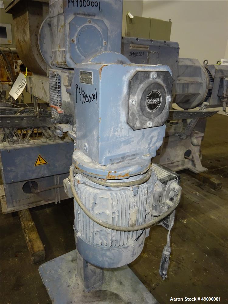 Used Krupp-Werner & Pfleiderer Twin Screw PVC Compounding Line.