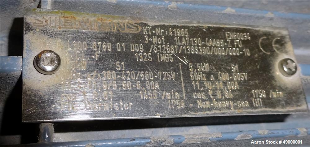 Used Krupp-Werner & Pfleiderer Twin Screw PVC Compounding Line.