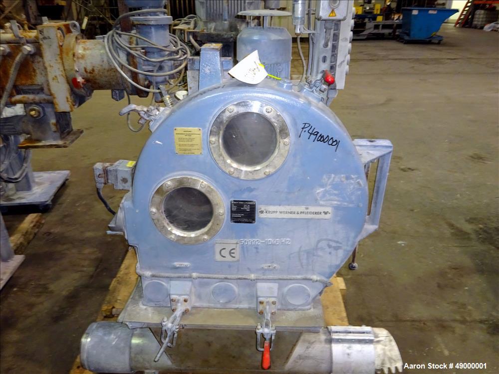 Used Krupp-Werner & Pfleiderer Twin Screw PVC Compounding Line.