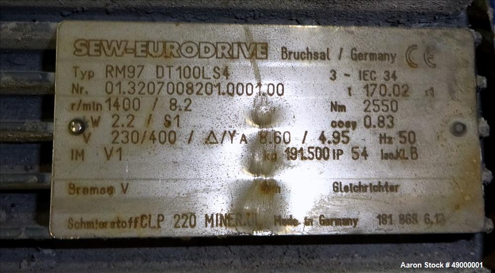 Used Krupp-Werner & Pfleiderer Twin Screw PVC Compounding Line.