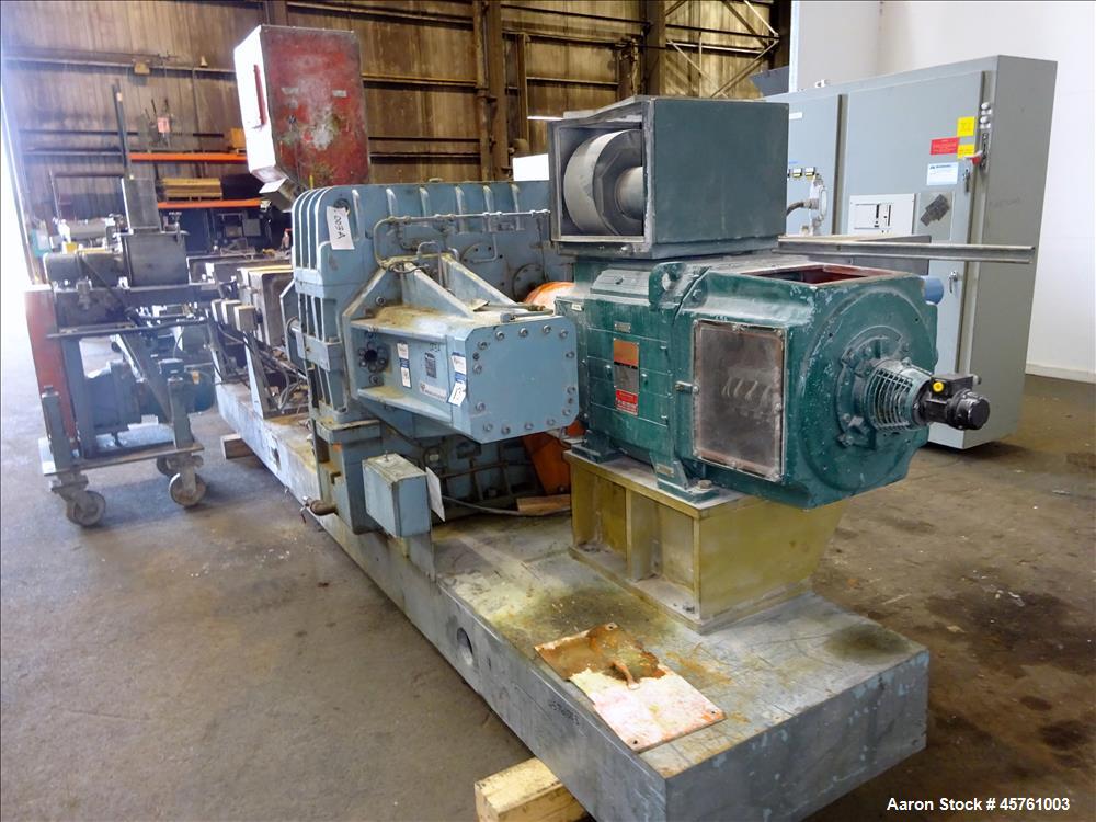 Used Werner & Pfleiderer Twin Screw Pelletizing Line