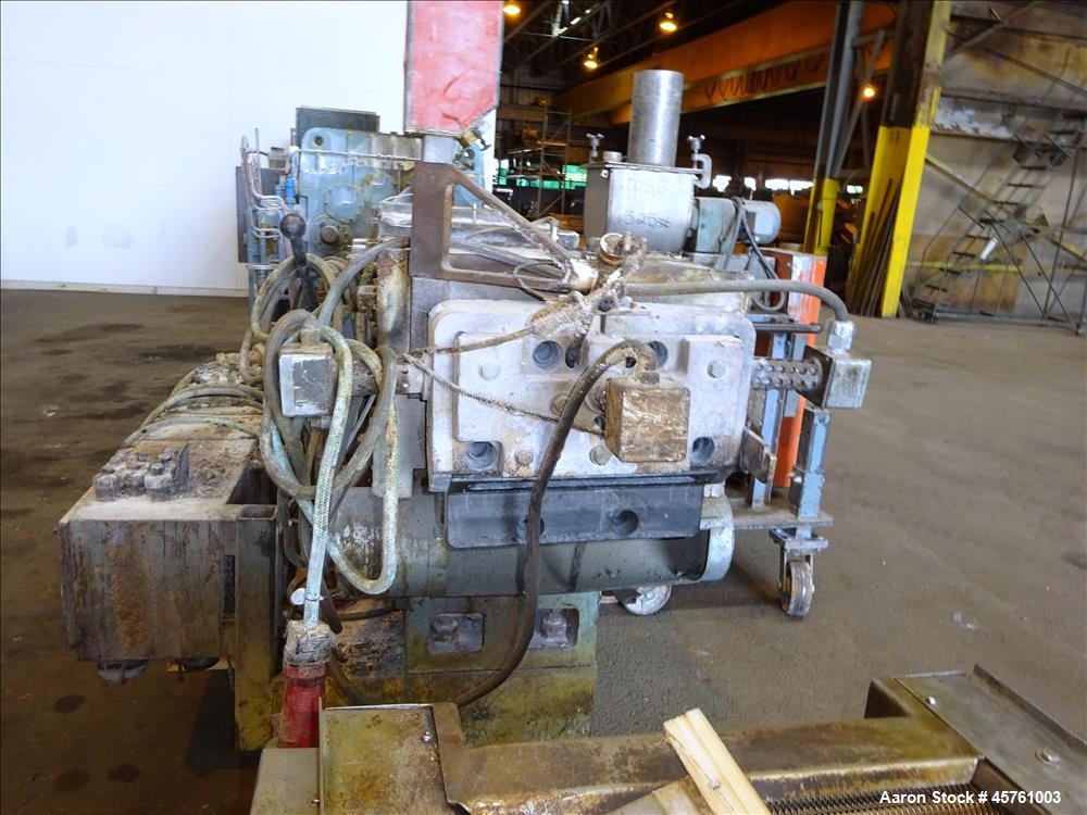 Used Werner & Pfleiderer Twin Screw Pelletizing Line