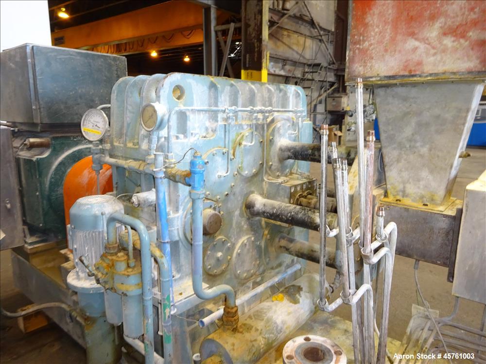 Used Werner & Pfleiderer Twin Screw Pelletizing Line