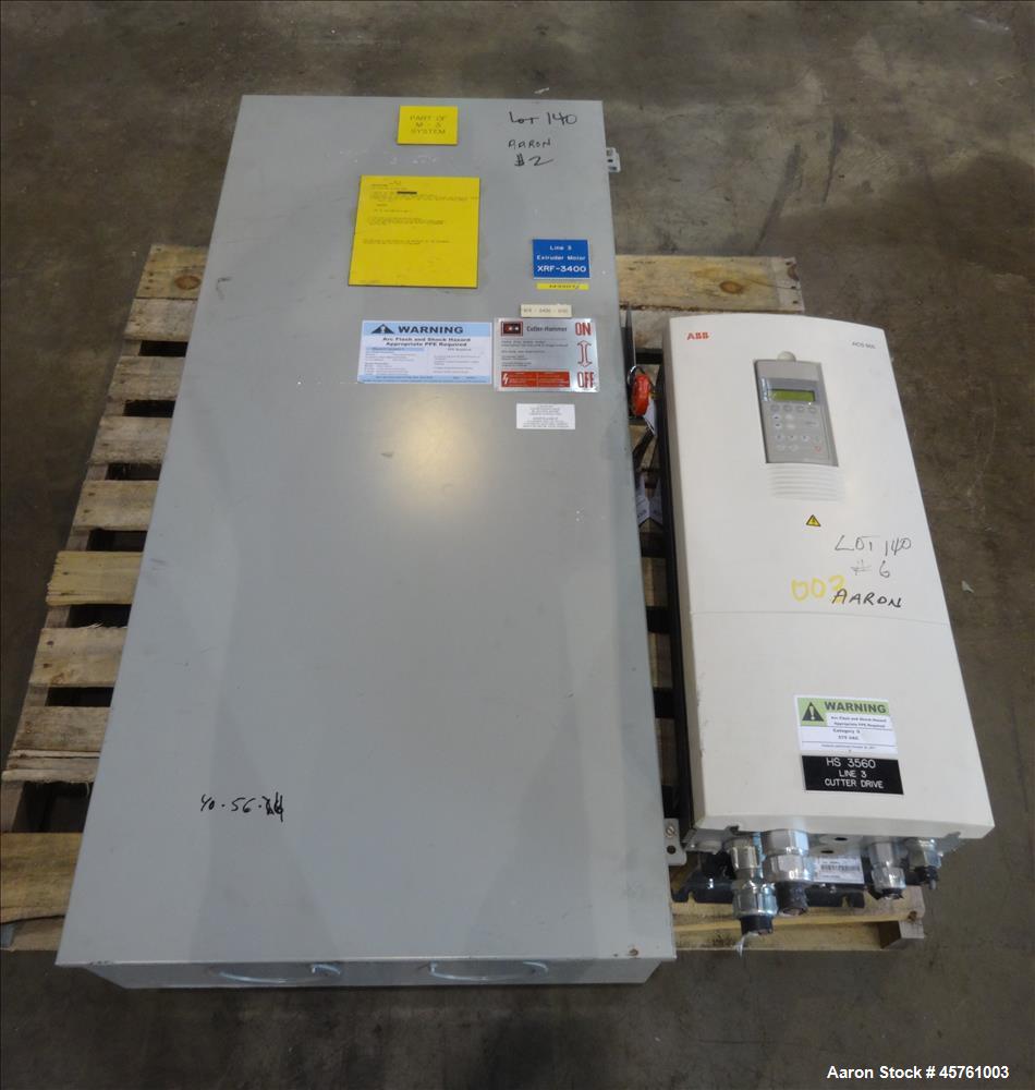 Used Werner & Pfleiderer Twin Screw Pelletizing Line