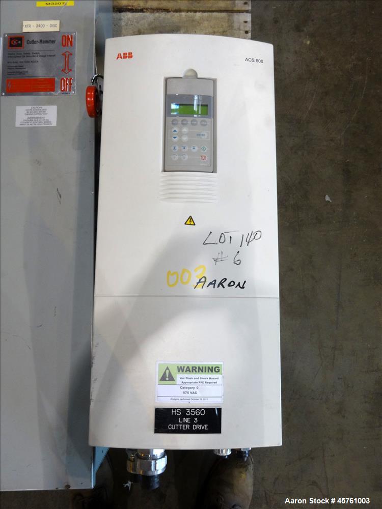 Used Werner & Pfleiderer Twin Screw Pelletizing Line