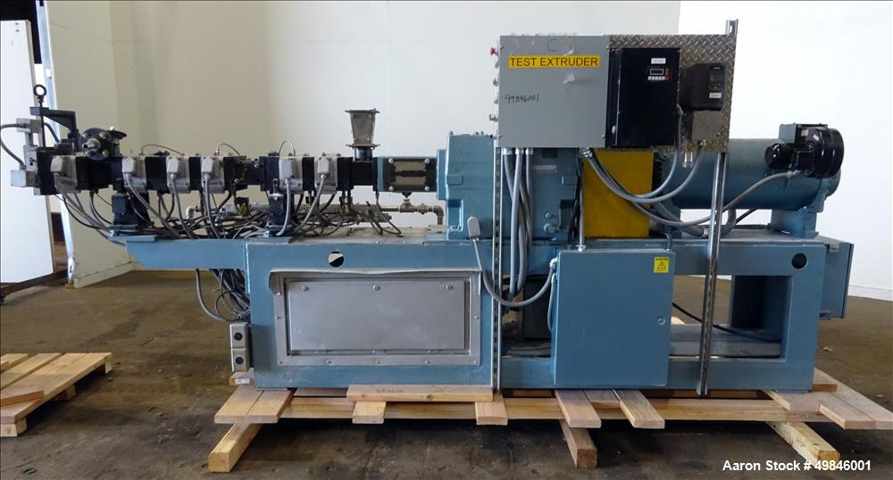 Used Twin Screw Pelletizing Line.