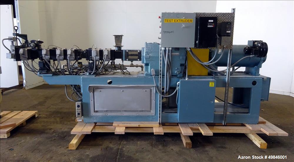 Used Twin Screw Pelletizing Line.