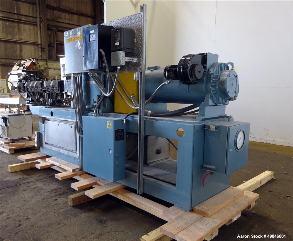 Used Twin Screw Pelletizing Line.