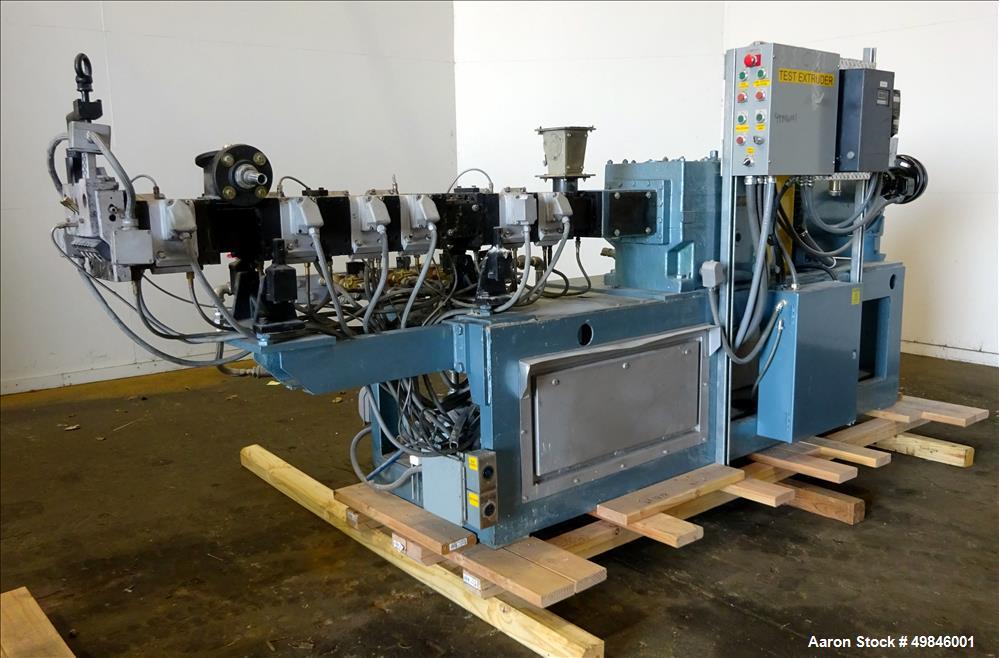 Used Twin Screw Pelletizing Line.