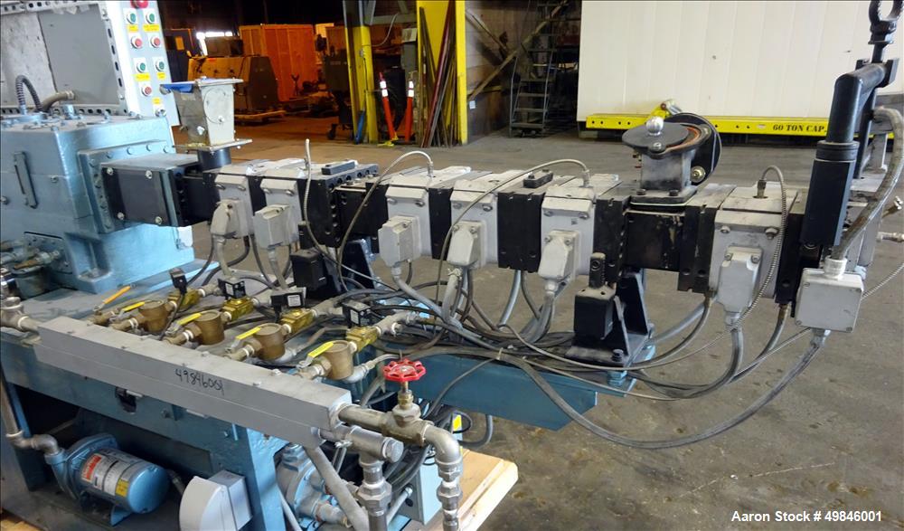 Used Twin Screw Pelletizing Line.