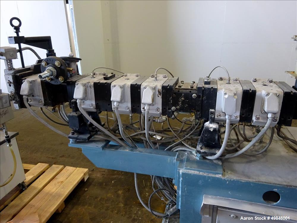 Used Twin Screw Pelletizing Line.