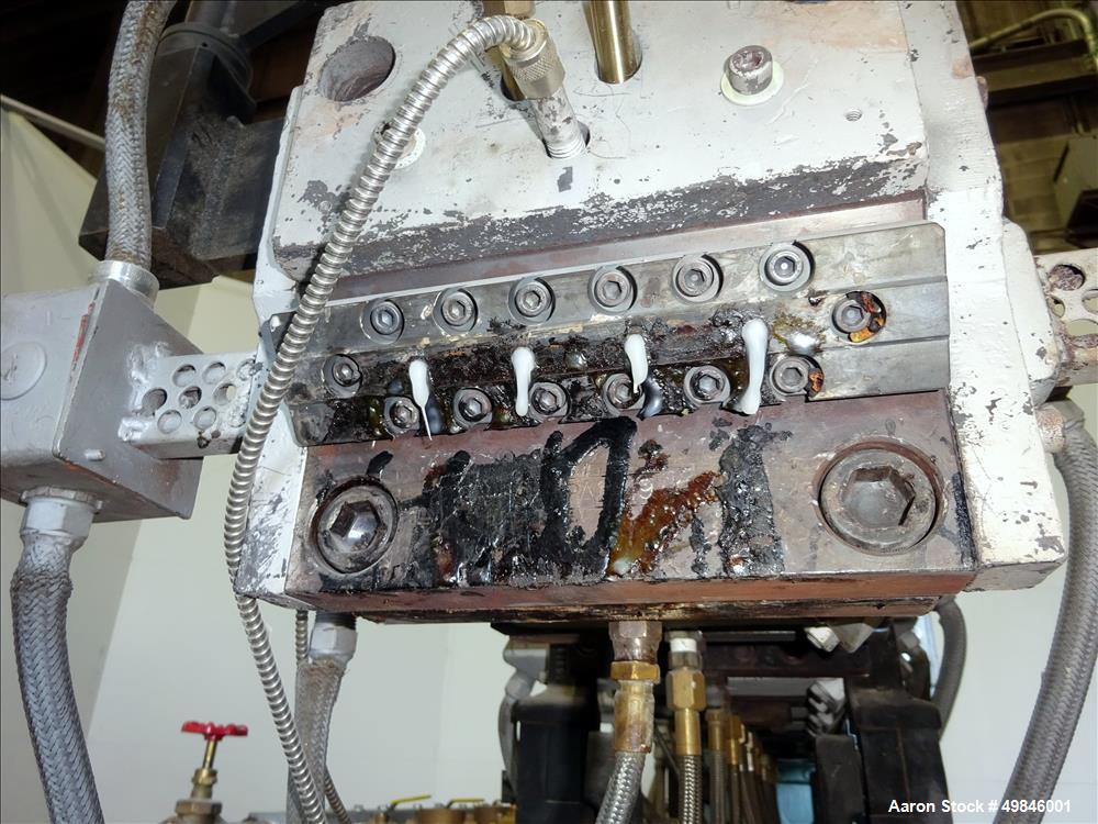 Used Twin Screw Pelletizing Line.