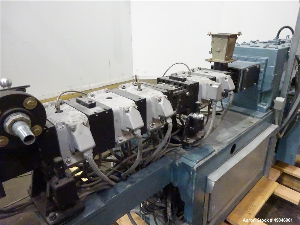 Used- Twin Screw Pelletizing Line.