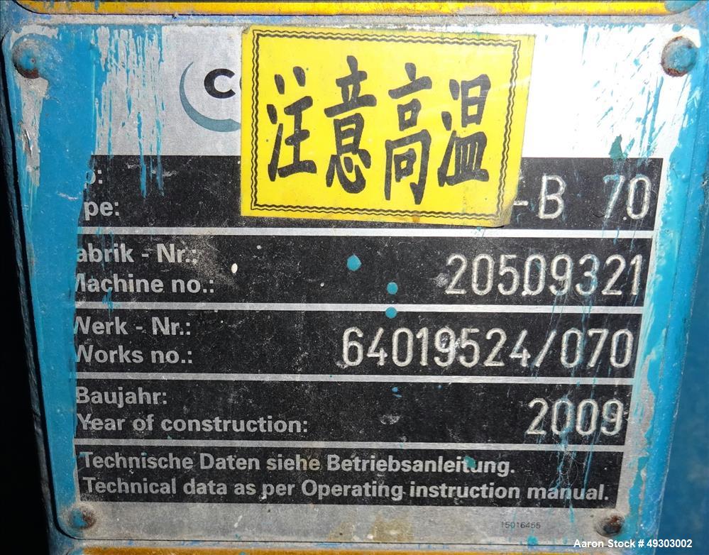Used Werner & Pfleiderer Twin Screw Pelletizing Line, ZSK 70mm Mega Plus.