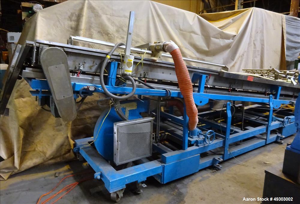 Used- Werner & Pfleiderer Twin Screw Pelletizing Line, ZSK 70mm Mega Plus.