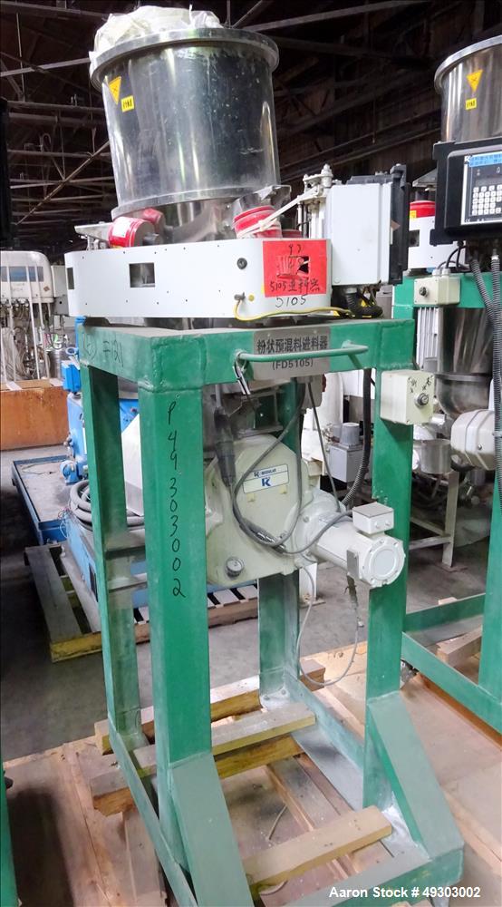 Used Werner & Pfleiderer Twin Screw Pelletizing Line, ZSK 70mm Mega Plus.
