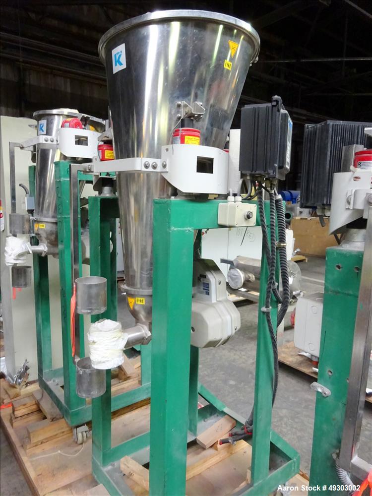 Used Werner & Pfleiderer Twin Screw Pelletizing Line, ZSK 70mm Mega Plus.