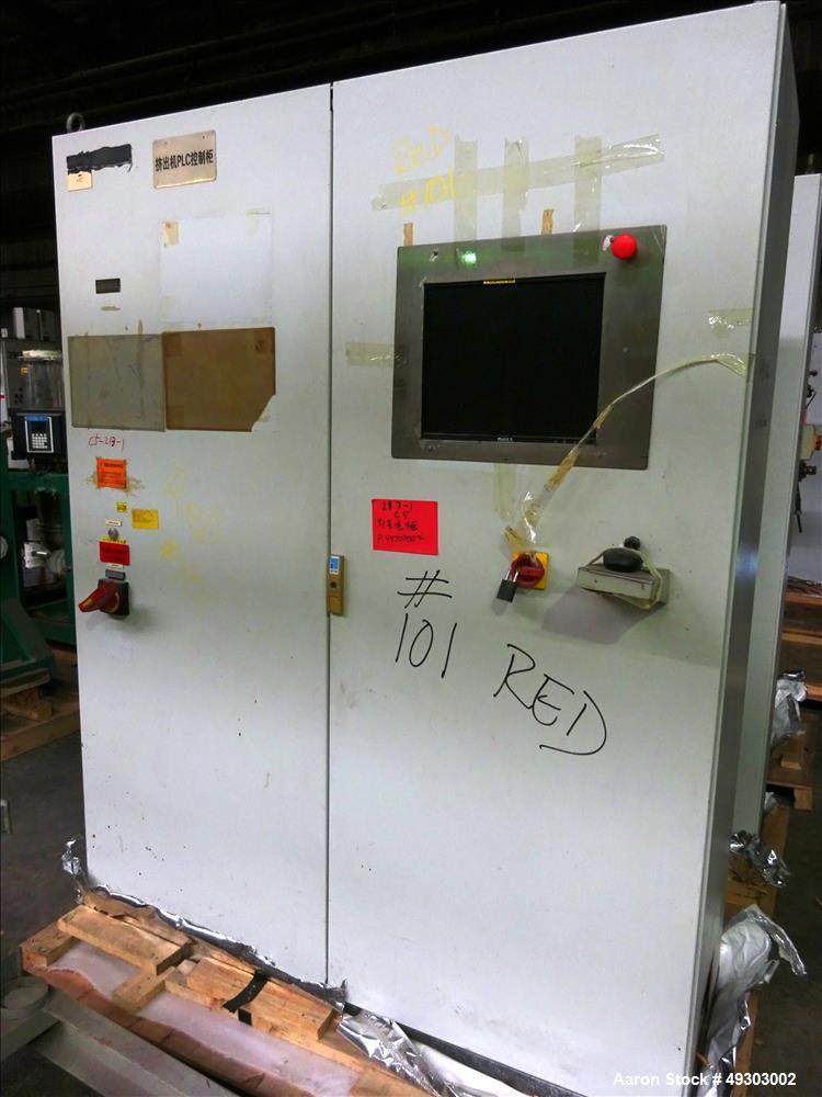 Used Werner & Pfleiderer Twin Screw Pelletizing Line, ZSK 70mm Mega Plus.