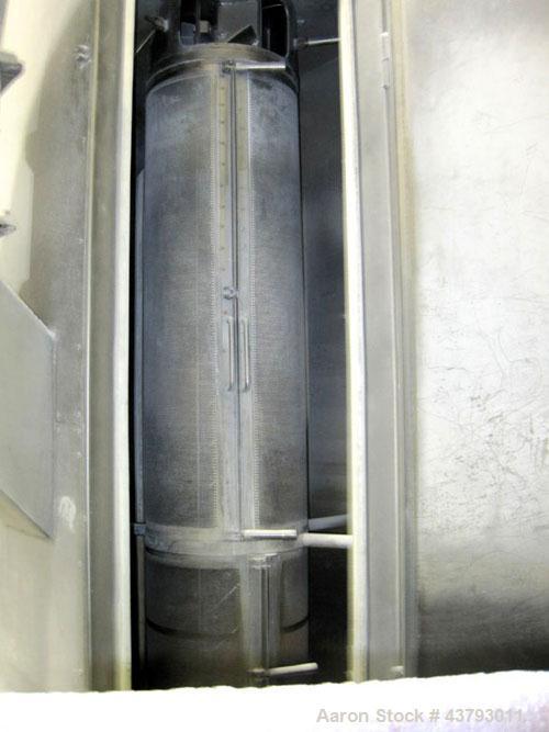 Used Werner & Pfleiderer 70mm Twin Screw Extruder, Type ZSK-70. Co-Rotating screw design. Approximate 52 to 1 L/D ratio. 300 hp motor, rpm 1750/1900, 500 volt, arm amps 473. Gear 12-2 x 1750 NM P-167...