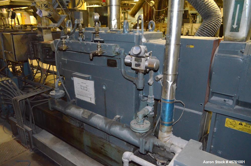 Used Werner & Pfleiderer Twin Screw Pelletizing Line