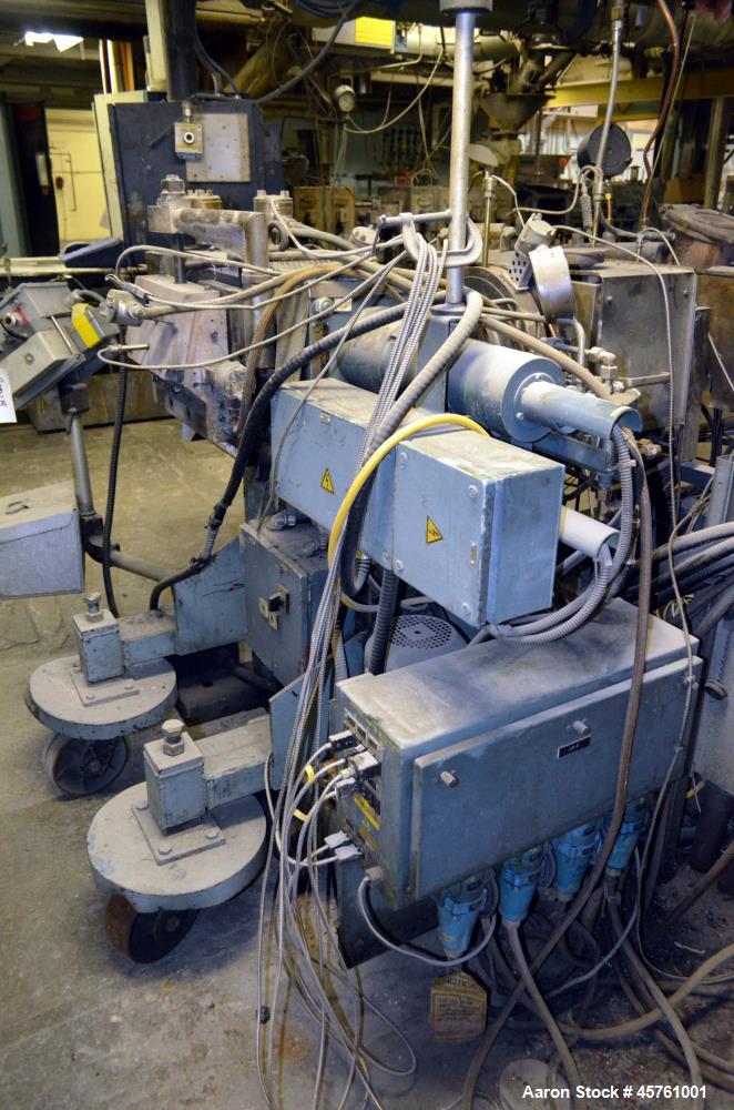 Used Werner & Pfleiderer Twin Screw Pelletizing Line