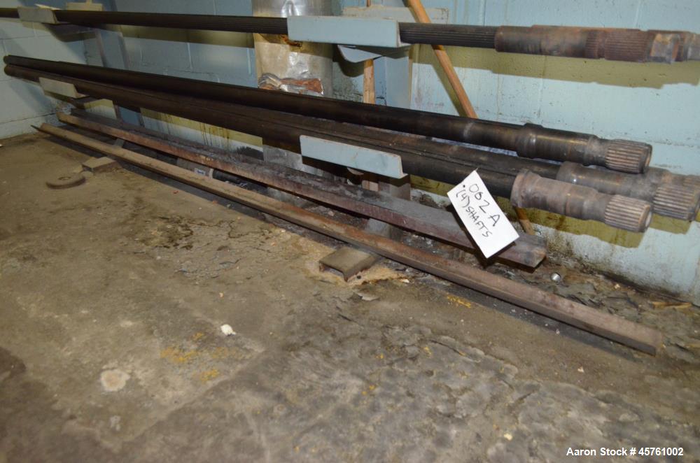 Used (1) ZSK-83 R240R 83mm Co-Rotating twin screw extruder, approximate 40 to 1 L/D ratio, serial# 218971, works# 507860-861, built 1985. (10) Barrel sections with (1) feed with hopper, (2) top vente...
