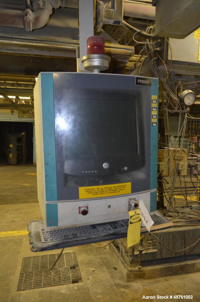 Used (1) ZSK-83 R240R 83mm Co-Rotating twin screw extruder, approximate 40 to 1 L/D ratio, serial# 218971, works# 507860-861, built 1985. (10) Barrel sections with (1) feed with hopper, (2) top vente...