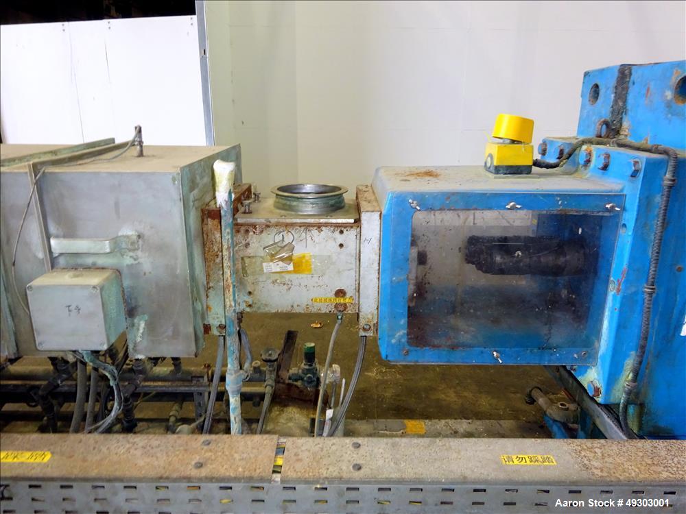 Used Werner & Pfleiderer Twin Screw Pelletizing Line, ZSK 92mm Mega Plus.