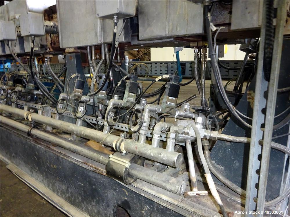 Used Werner & Pfleiderer Twin Screw Pelletizing Line, ZSK 92mm Mega Plus.