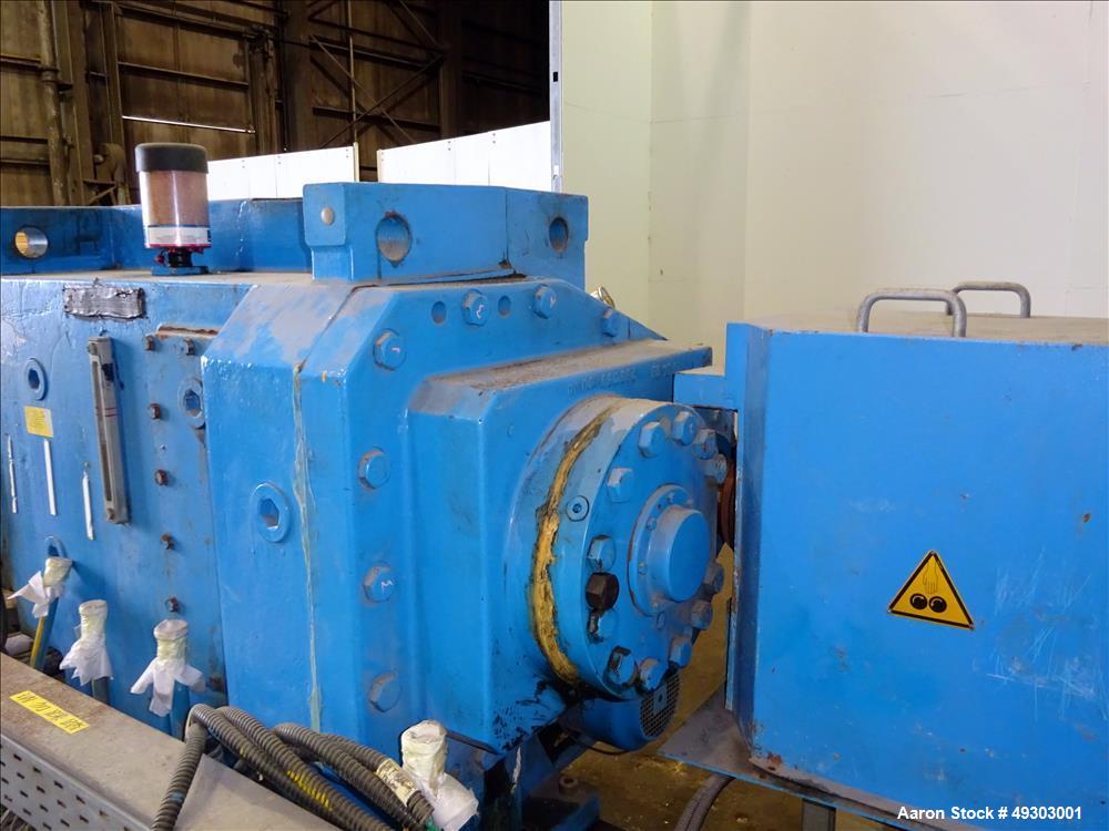 Used Werner & Pfleiderer Twin Screw Pelletizing Line, ZSK 92mm Mega Plus.