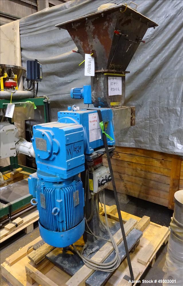 Used Werner & Pfleiderer Twin Screw Pelletizing Line, ZSK 92mm Mega Plus.
