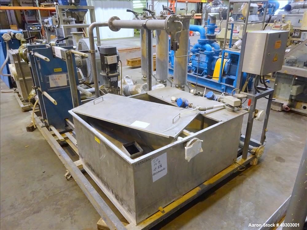 Used Werner & Pfleiderer Twin Screw Pelletizing Line, ZSK 92mm Mega Plus.