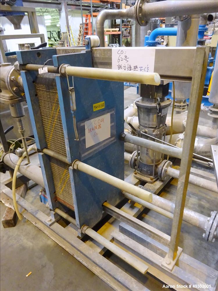 Used Werner & Pfleiderer Twin Screw Pelletizing Line, ZSK 92mm Mega Plus.