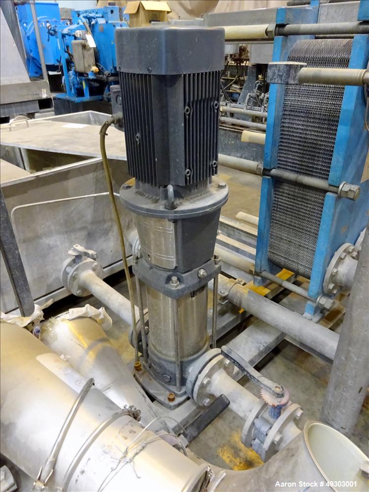 Used Werner & Pfleiderer Twin Screw Pelletizing Line, ZSK 92mm Mega Plus.