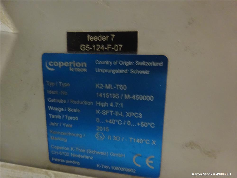 Used Werner & Pfleiderer Twin Screw Pelletizing Line, ZSK 92mm Mega Plus.
