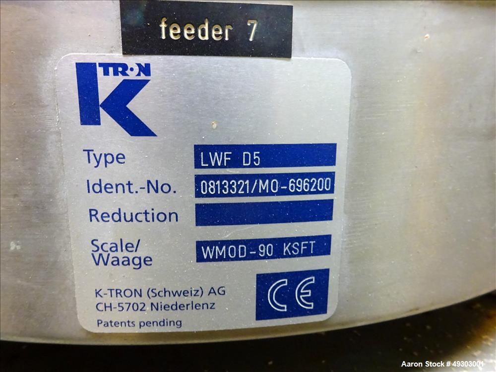Used Werner & Pfleiderer Twin Screw Pelletizing Line, ZSK 92mm Mega Plus.