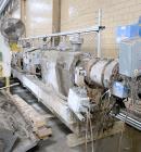 Used Twin Screw Pelletizing Line Consisting Of: (1) Krauss Maffei-Berstorff 110mm twin screw extruder, model ZE110RX56DUT, serial# 90202488, built 2008. Co-Rotating Screw Design. Approximate 56 to 1 ...