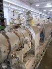 Used Twin Screw Pelletizing Line Consisting Of: (1) Krauss Maffei-Berstorff 110mm twin screw extruder, model ZE110RX56DUT, serial# 90202488, built 2008. Co-Rotating Screw Design. Approximate 56 to 1 ...