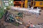 Used Twin Screw Pelletizing Line Consisting Of: (1) Berstorff 40mm twin screw extruder, model ZE40/40A, serial# EO6313/58. Co-Rotating Screw Design. Approximate 40 to 1 L/D ratio. 8 barrel sections, ...