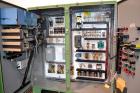 Used Twin Screw Pelletizing Line Consisting Of: (1) Berstorff 40mm twin screw extruder, model ZE40/40A, serial# EO6313/58. Co-Rotating Screw Design. Approximate 40 to 1 L/D ratio. 8 barrel sections, ...