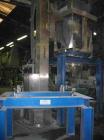 USED: Comac extrusion line. (1) Feeding system Matcon or Anag containers, servo lift Matcon (hydraulic lifting and positioning system), with 55 gallon (210 liter) Matcon buffer, screw feeder. (1) Com...